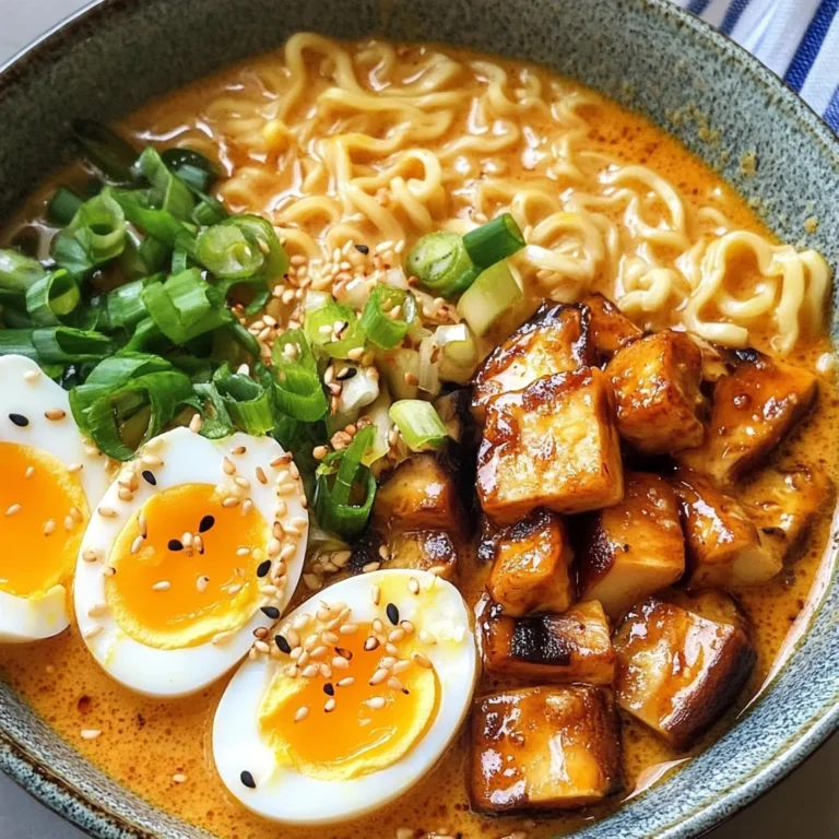 Spicy Coconut Curry Ramen