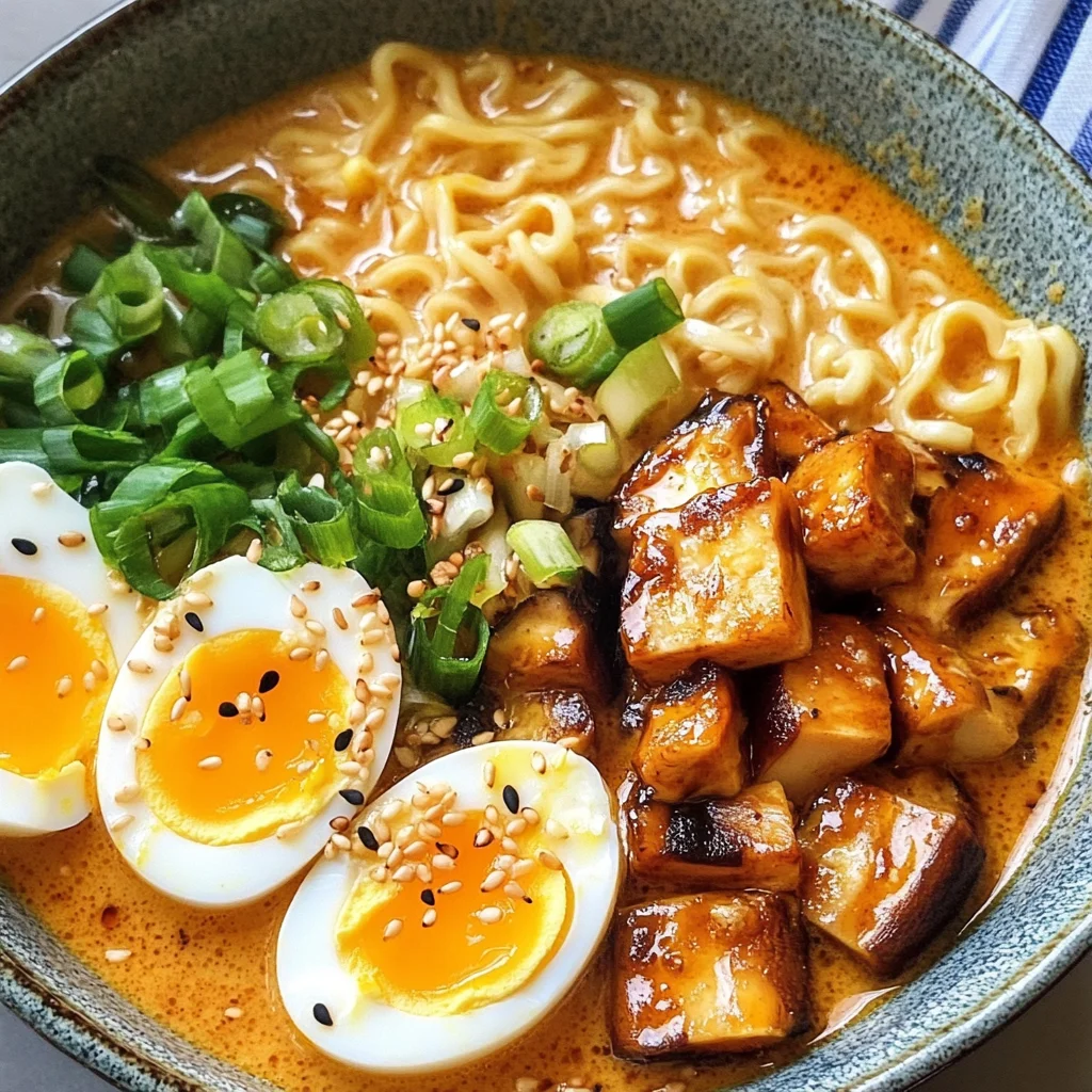 Spicy Coconut Curry Ramen