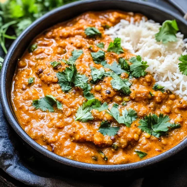 Spicy Red Lentil Curry