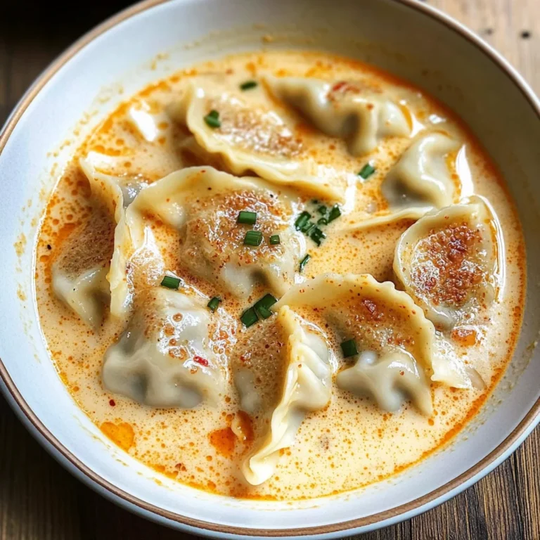 Thai Coconut Curry Dumpling Soup