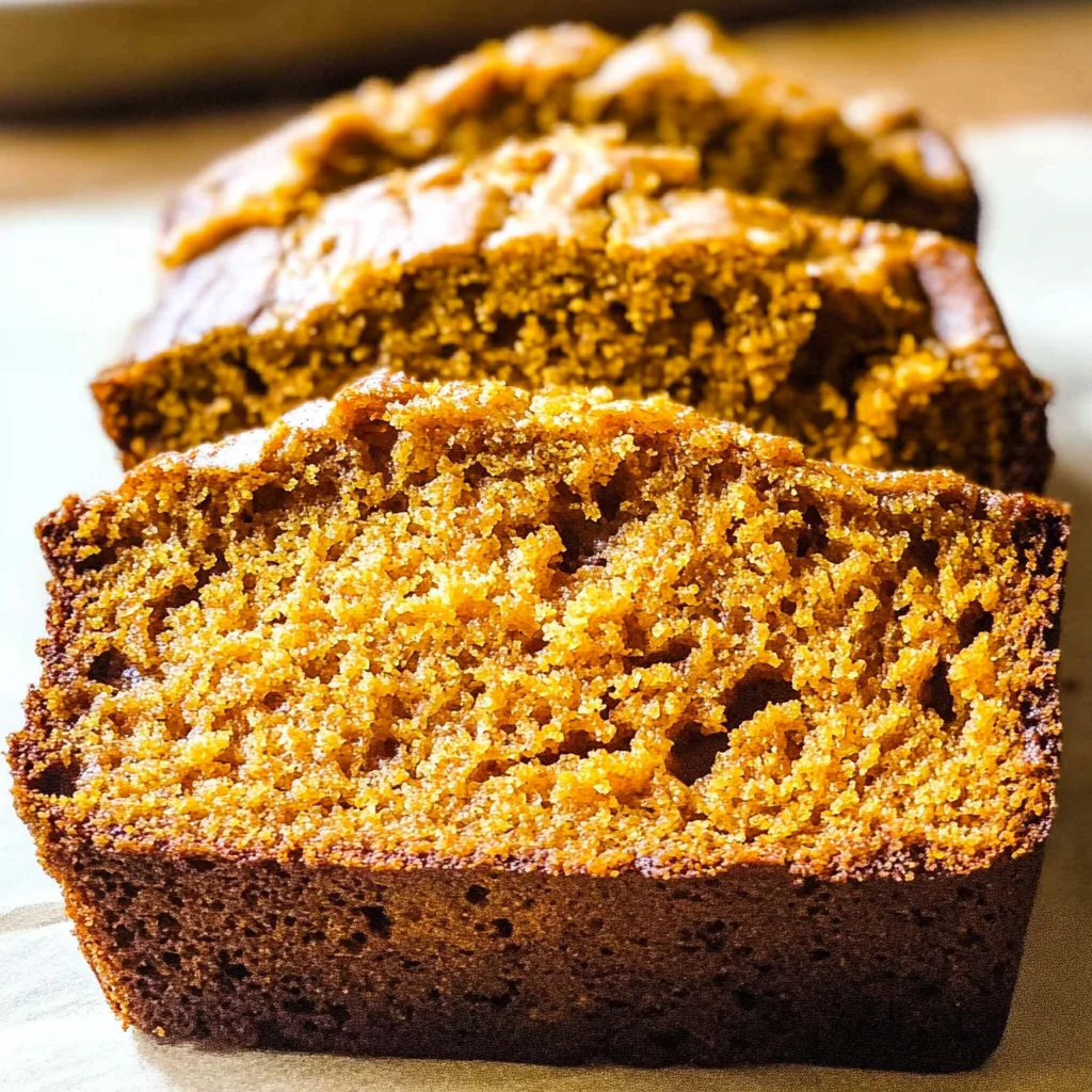 Vanilla Pudding Pumpkin Bread