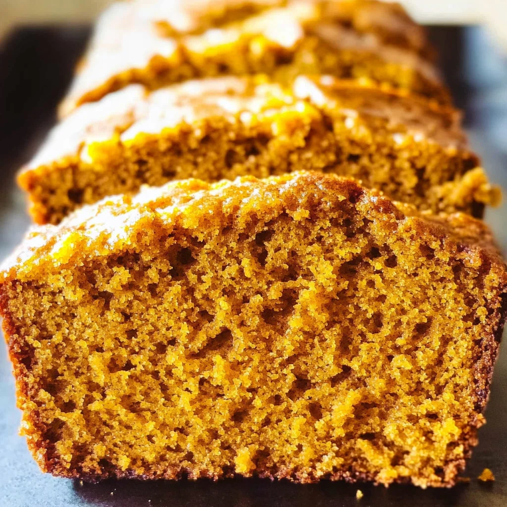 Vanilla Pudding Pumpkin Bread