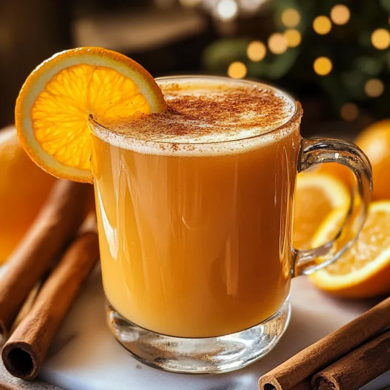 Warm Cinnamon Orange Delight Mocktail Recipe