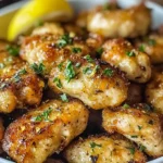 Air Fryer Lemon Chicken Bites