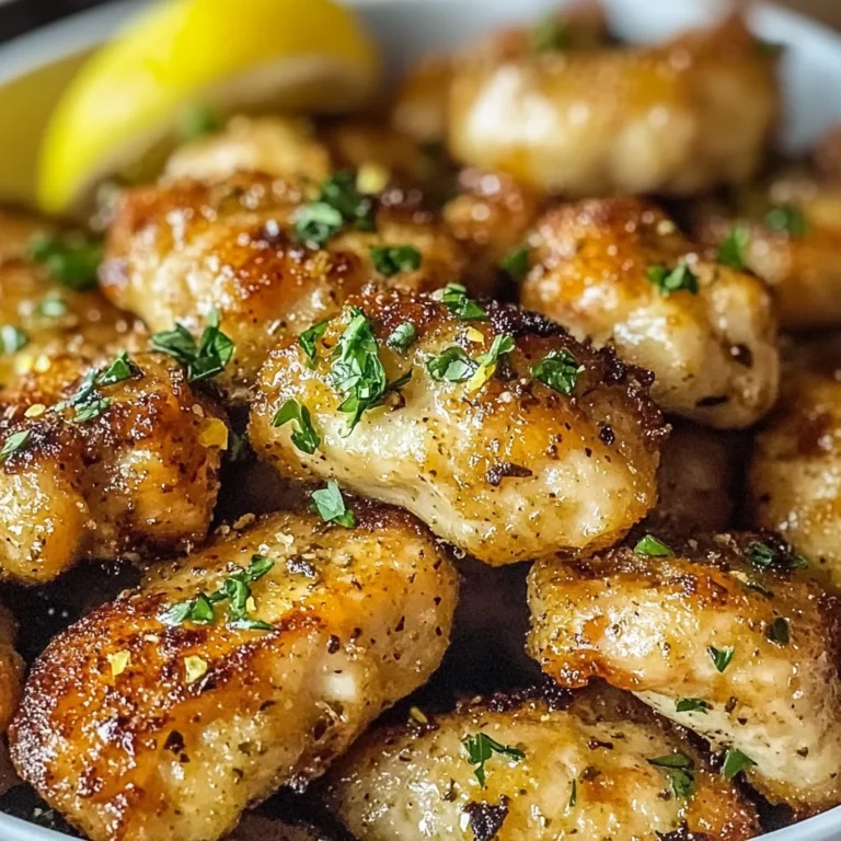 Air Fryer Lemon Chicken Bites