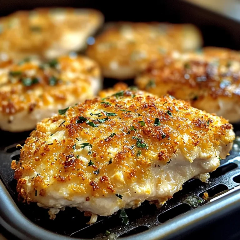 Air Fryer Parmesan Crusted Chicken