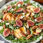 Apple Arugula Salad With Maple Pecans