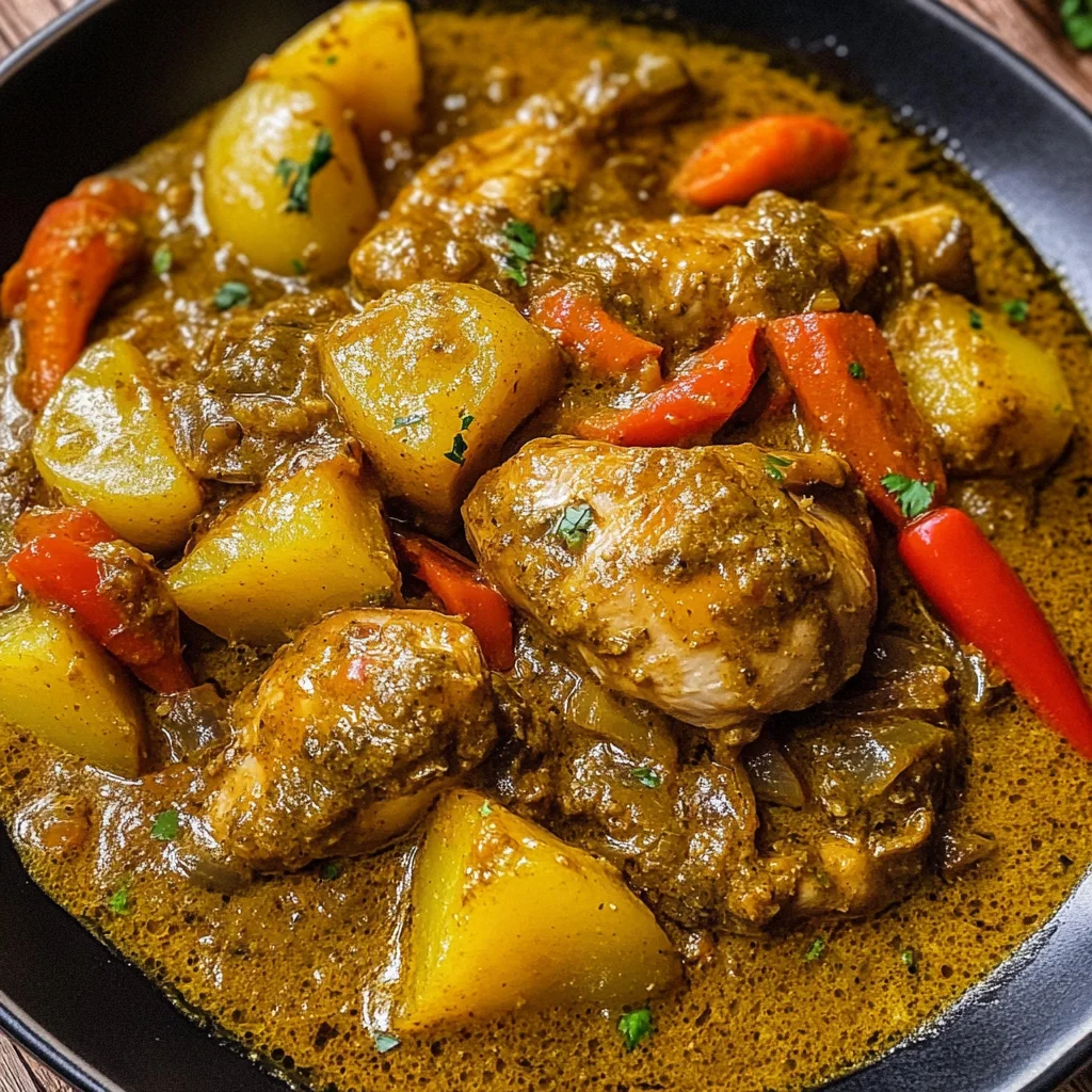 Authentic Jamaican Curry Chicken