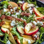 Autumn Harvest Honeycrisp Apple and Feta Salad