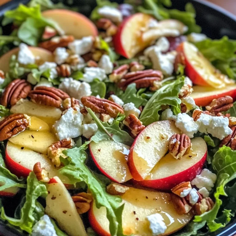 Autumn Harvest Honeycrisp Apple and Feta Salad