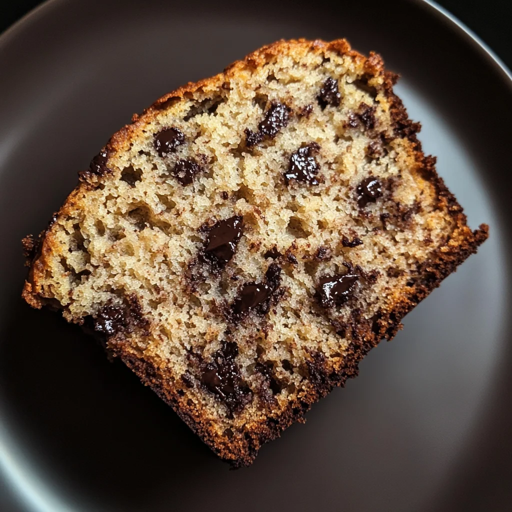 Banana Bread Recipe with Chocolate Chips