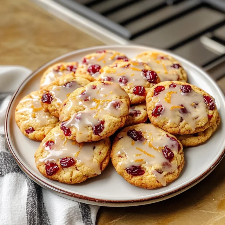 Best Christmas Cranberry Orange Cookies Recipe