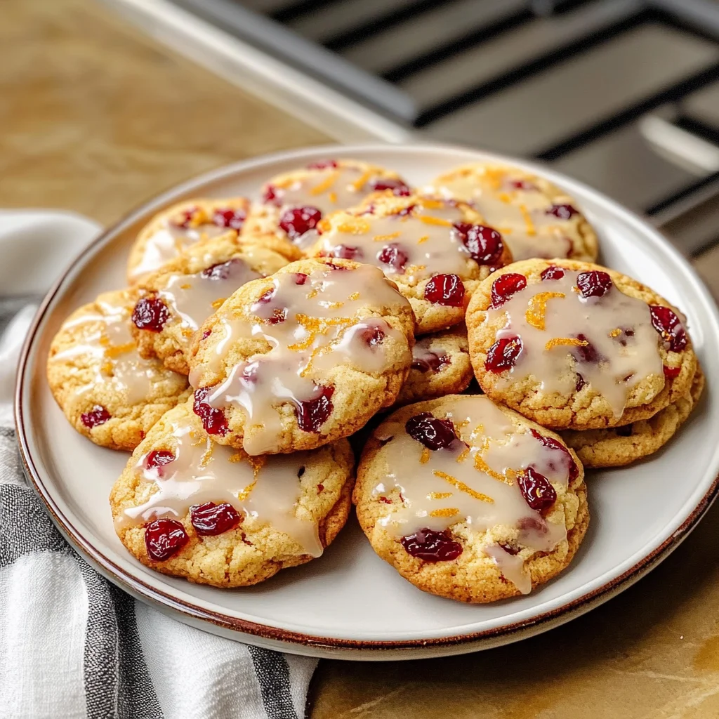 Best Christmas Cranberry Orange Cookies Recipe