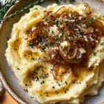 Best Ever Caramelized Onion Mashed Potatoes