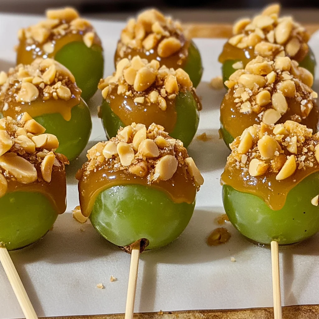 Caramel Apple Grapes