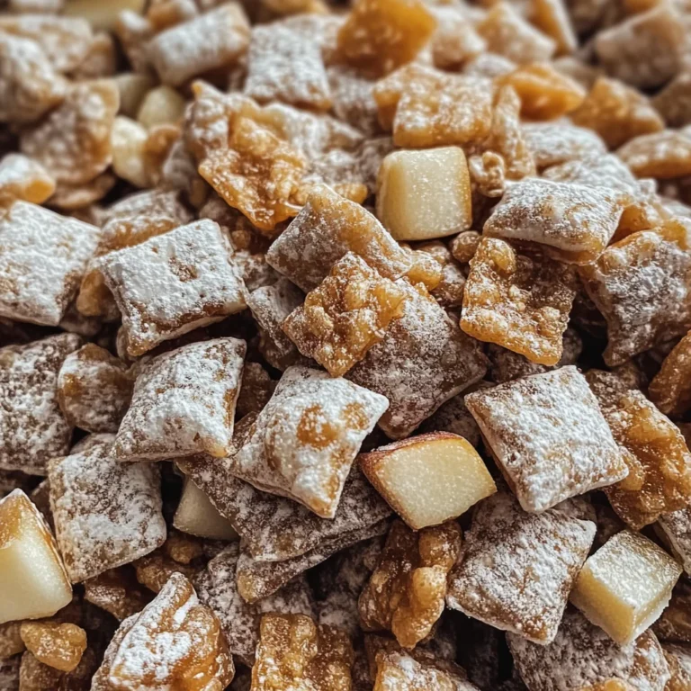 Caramel Apple Puppy Chow