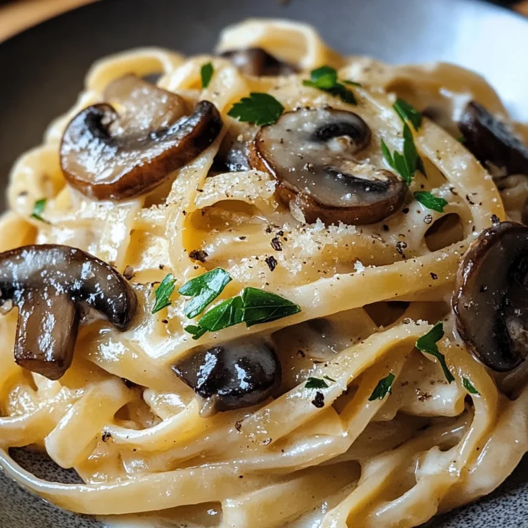 Caramelized Leek and Mushroom Gruyere Pasta