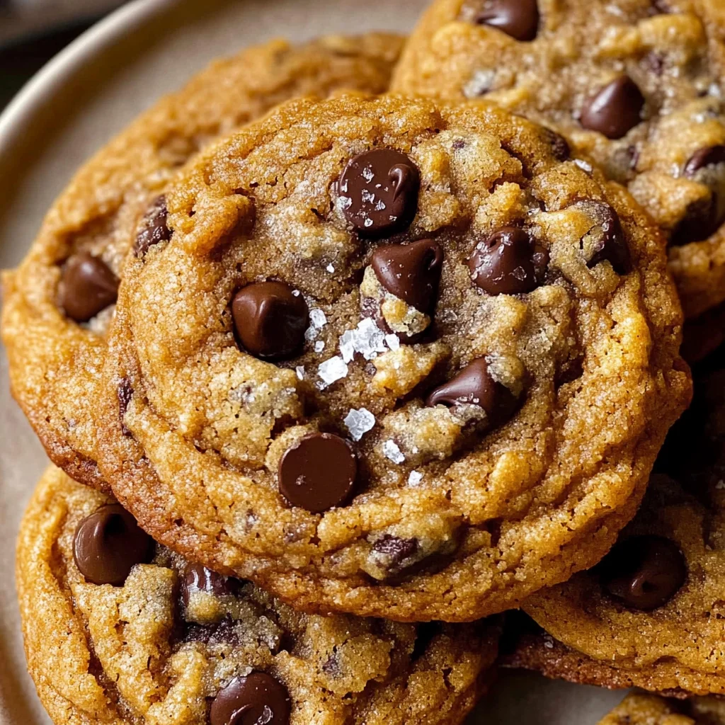 Chewy Pumpkin Chocolate Chip Cookies