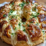 Chicken Alfredo Monkey Bread