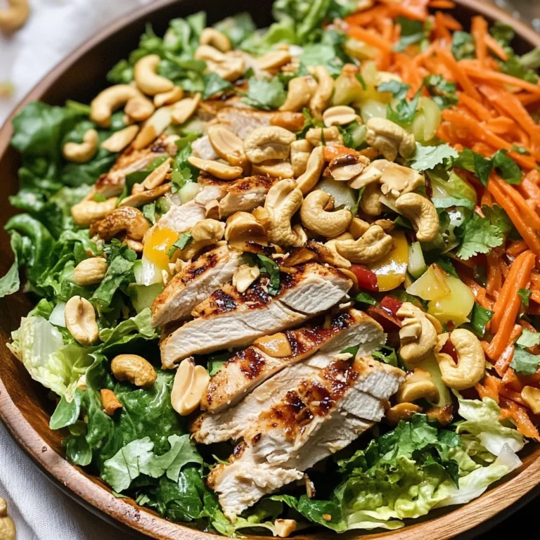 Chicken Cashew Crunch Salad: An Incredible Ultimate Recipe