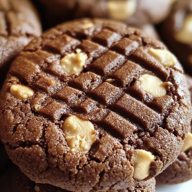 Chocolate Peanut Butter Cookies