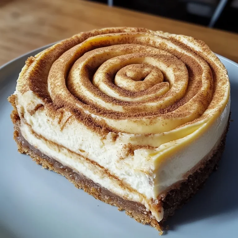 Cinnamon Roll Cheesecake