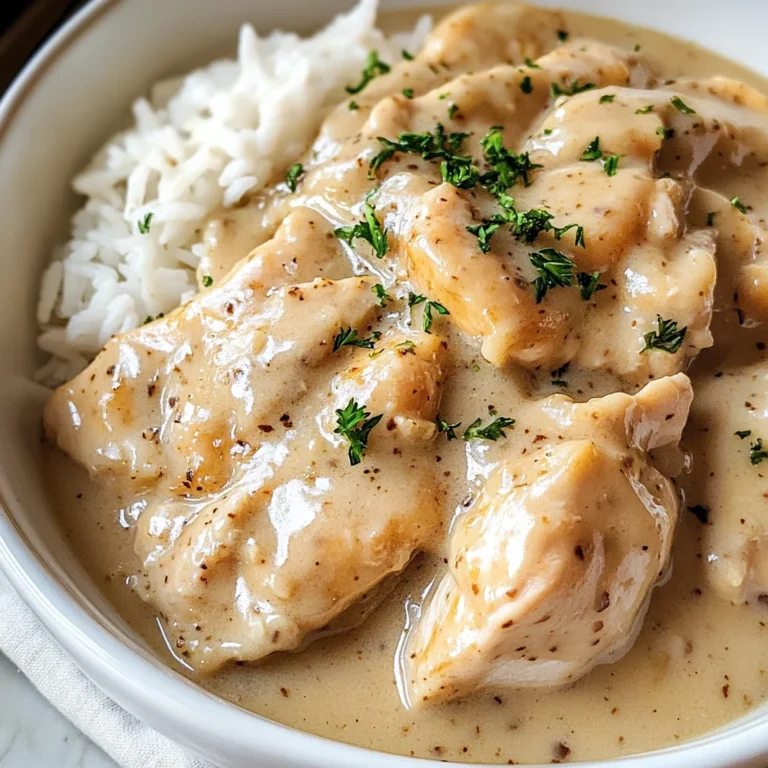Easy Crockpot Chicken and Gravy