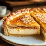 Golden Greek Honey Pie (Melopita)