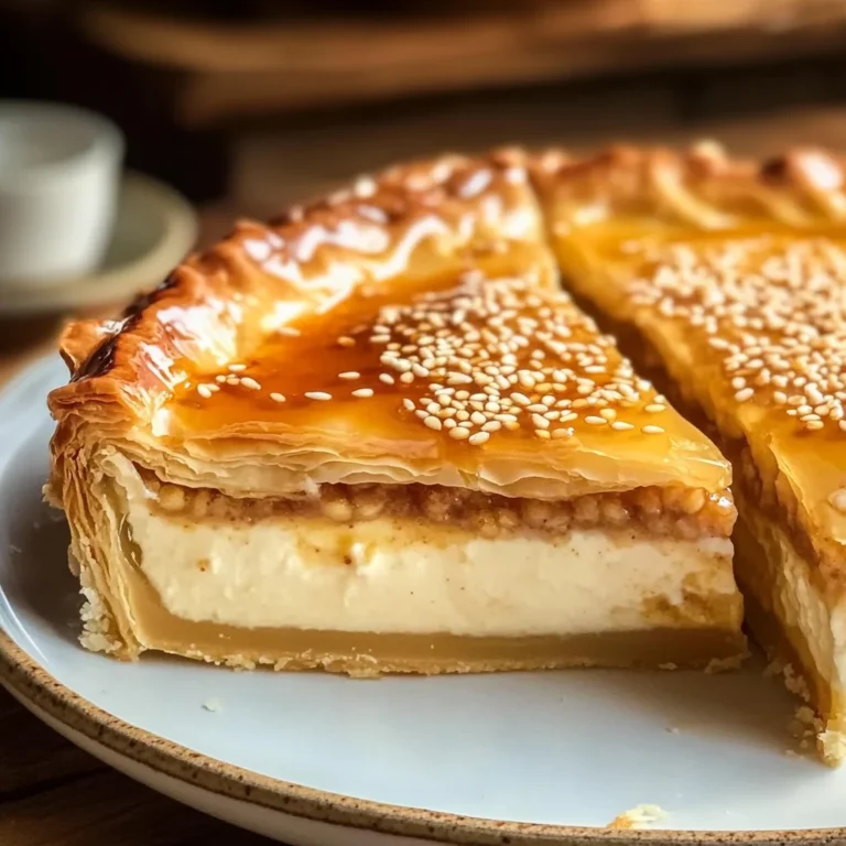 Golden Greek Honey Pie (Melopita)