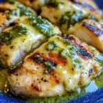 Grilled Salsa Verde Pepper Jack Chicken