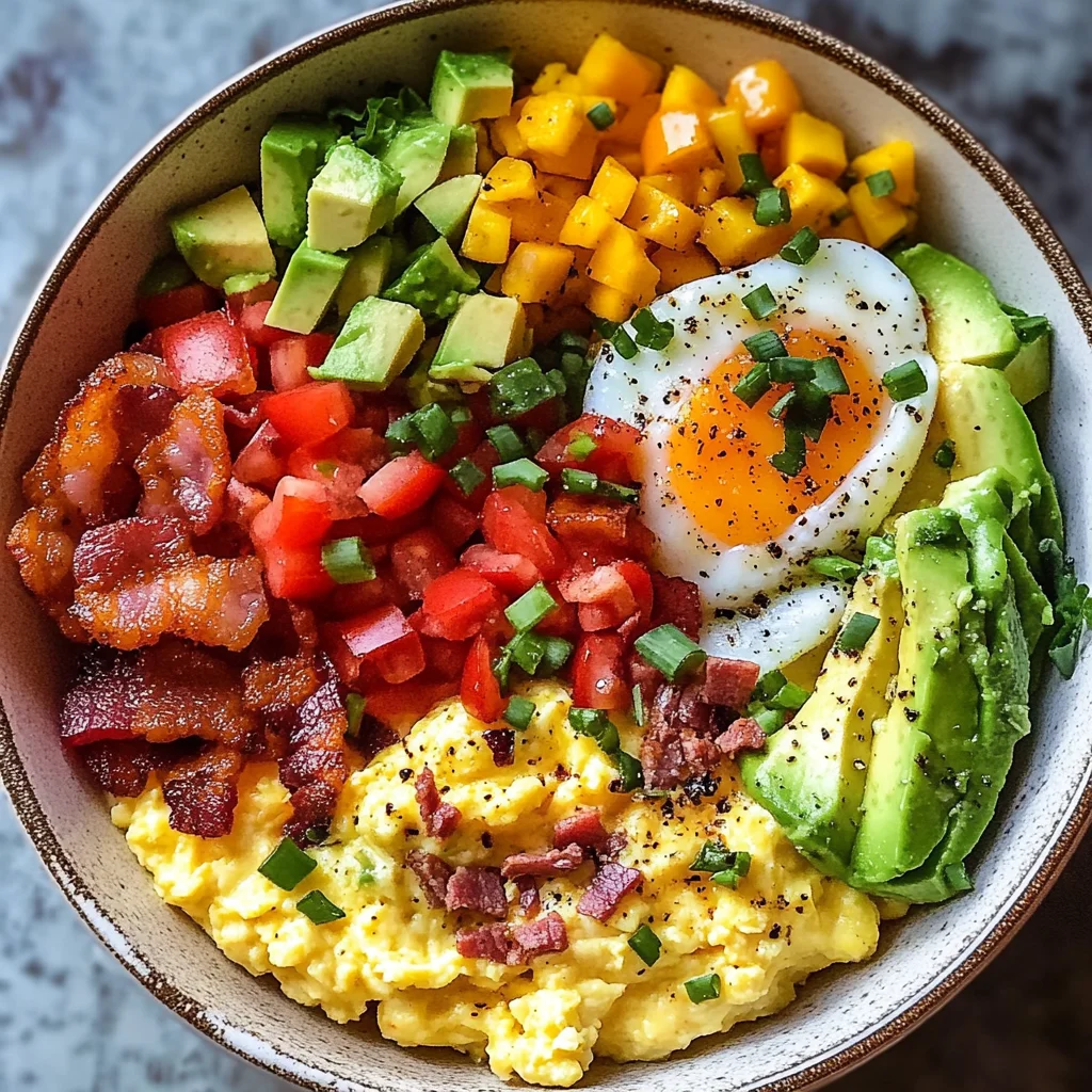 High Protein Breakfast Bowls