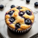 Homemade Blueberry Protein Muffins
