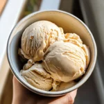Homemade Maple Ice Cream
