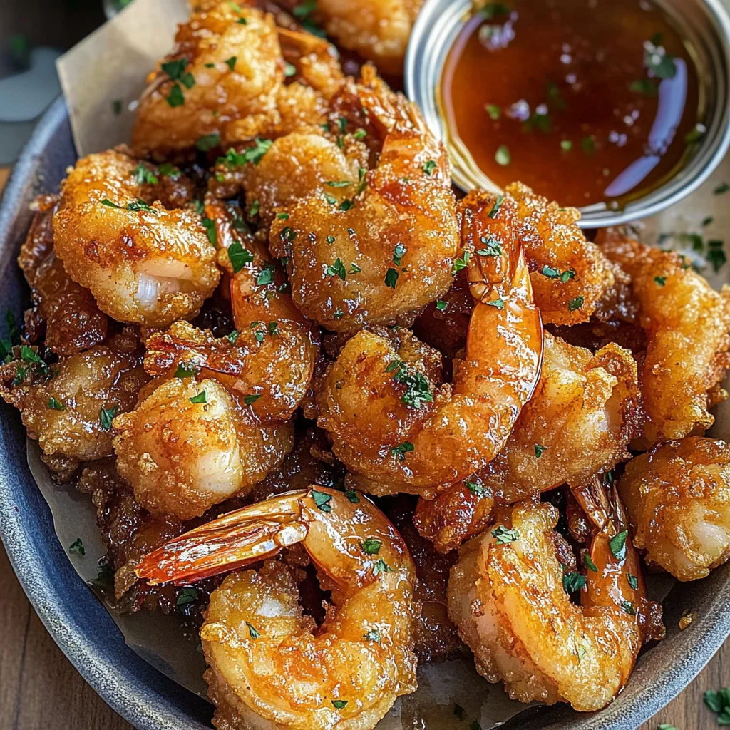 Hot Honey Fried Shrimp