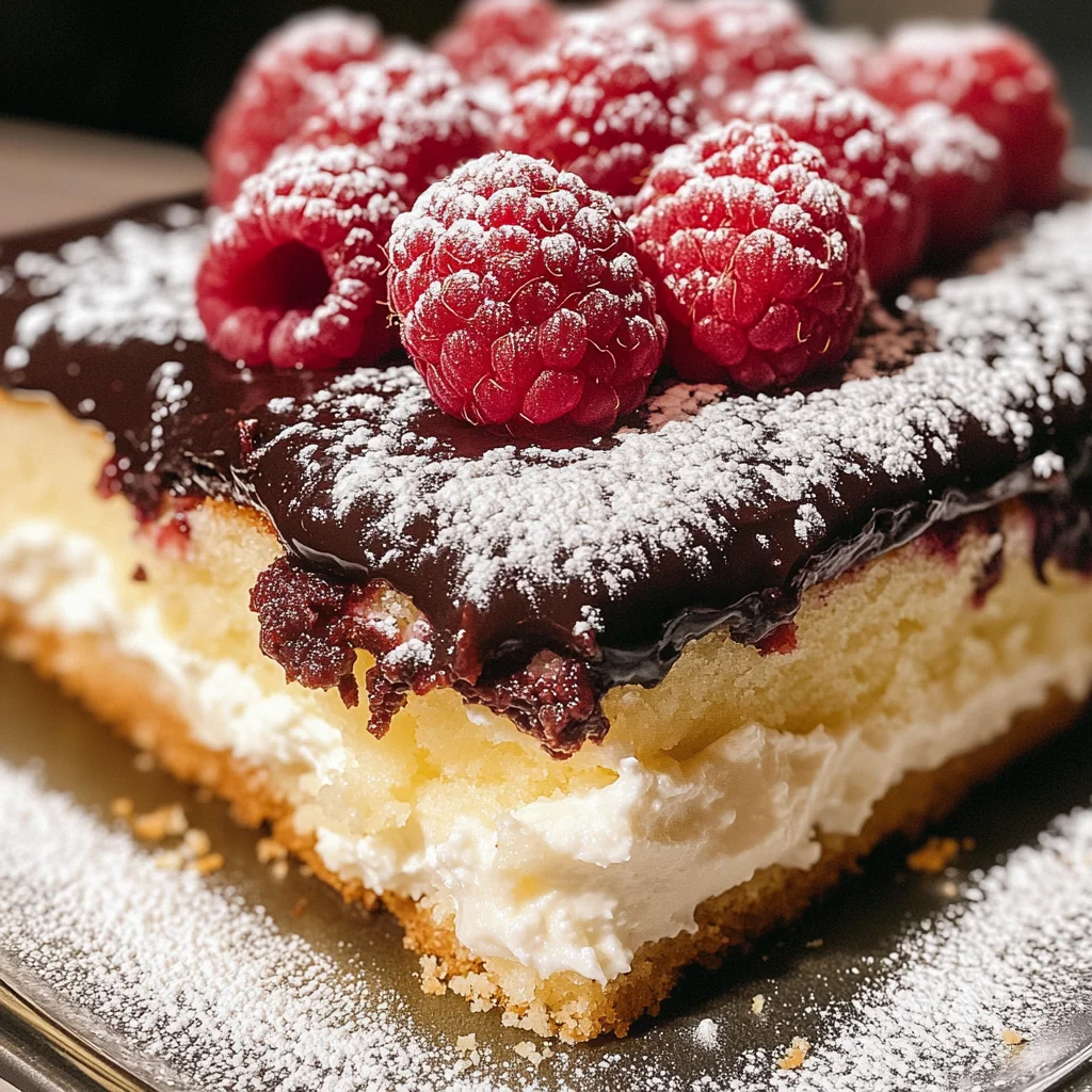 Italian Vanilla Raspberry Love Cake