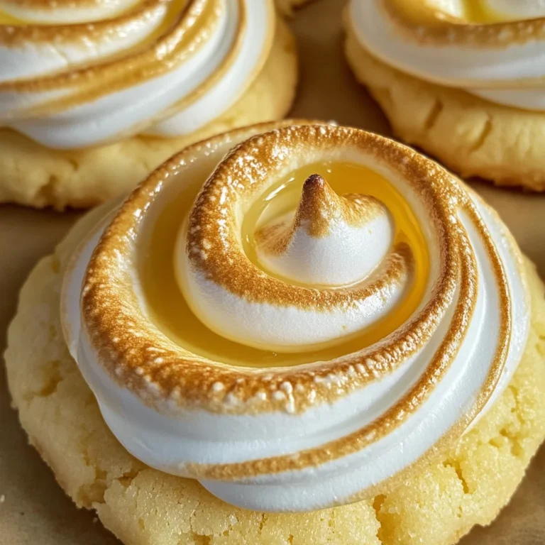 Lemon Meringue Pie Cookies Recipe