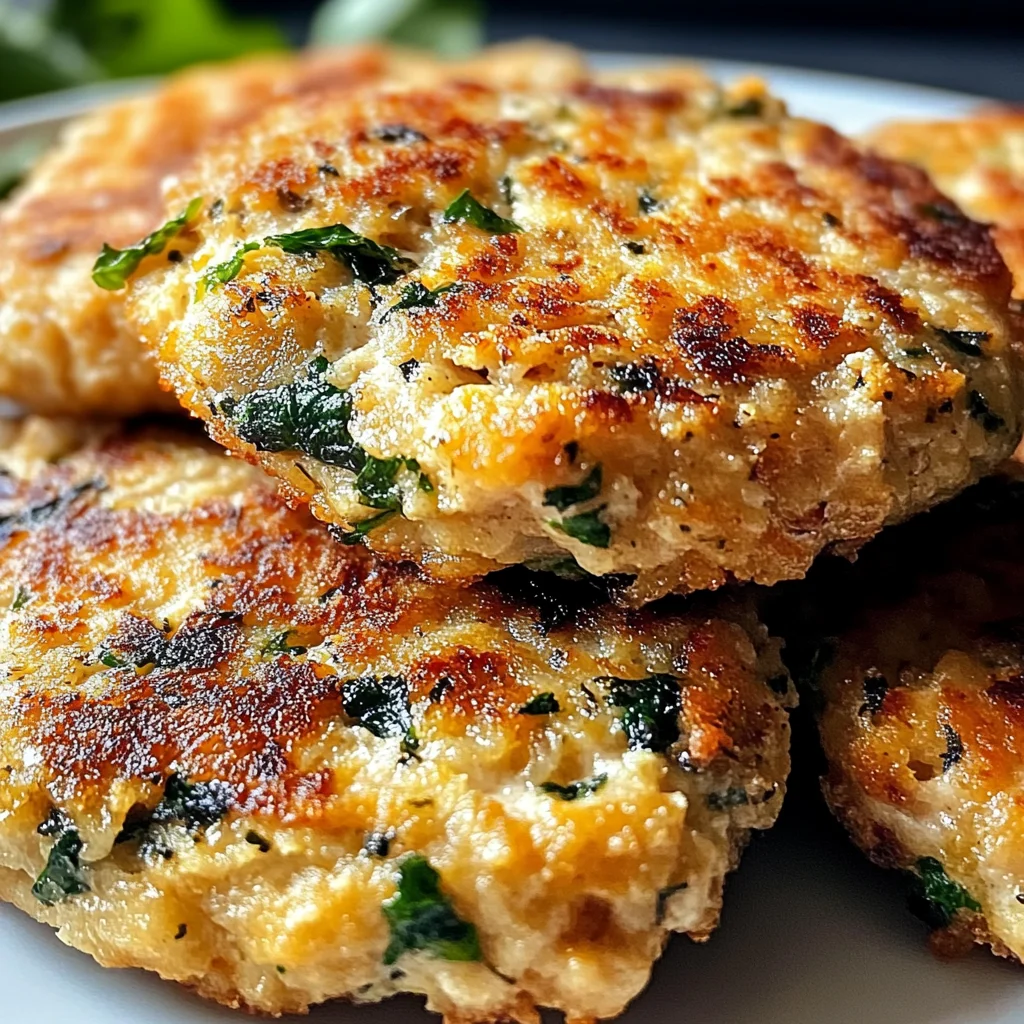 Mediterranean Chicken Patties
