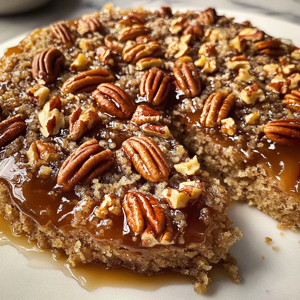 Pecan Upside Down Cake