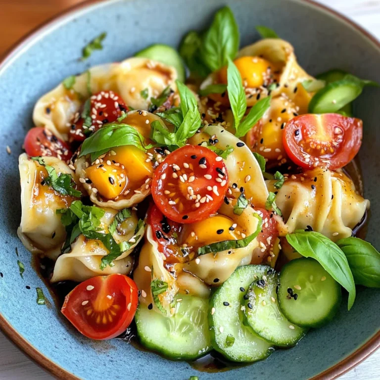Potsticker Salad (Dumpling Salad)
