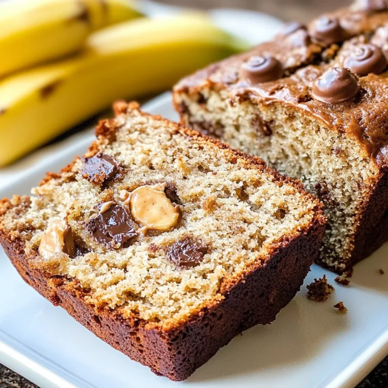 Reese's Peanut Butter Banana Bread