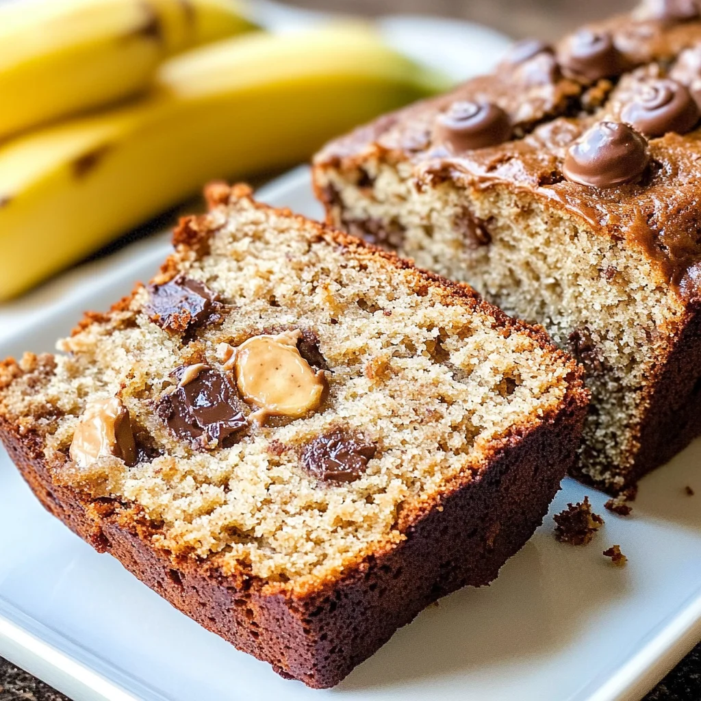 Reese's Peanut Butter Banana Bread