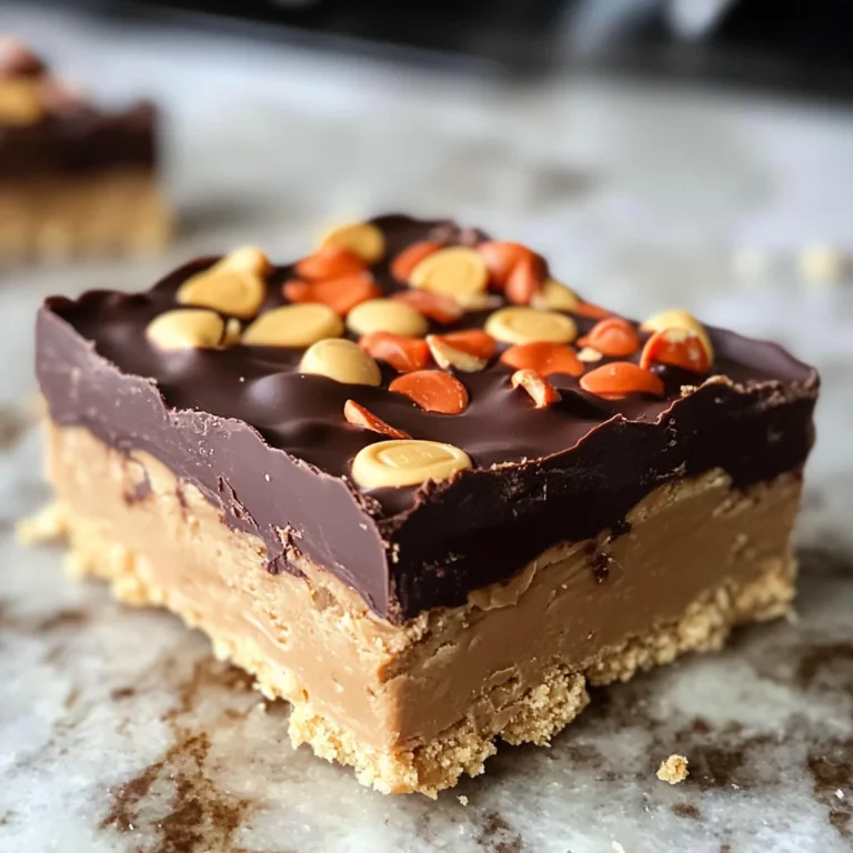 Reese’s Peanut Butter No-Bake Bars Recipe