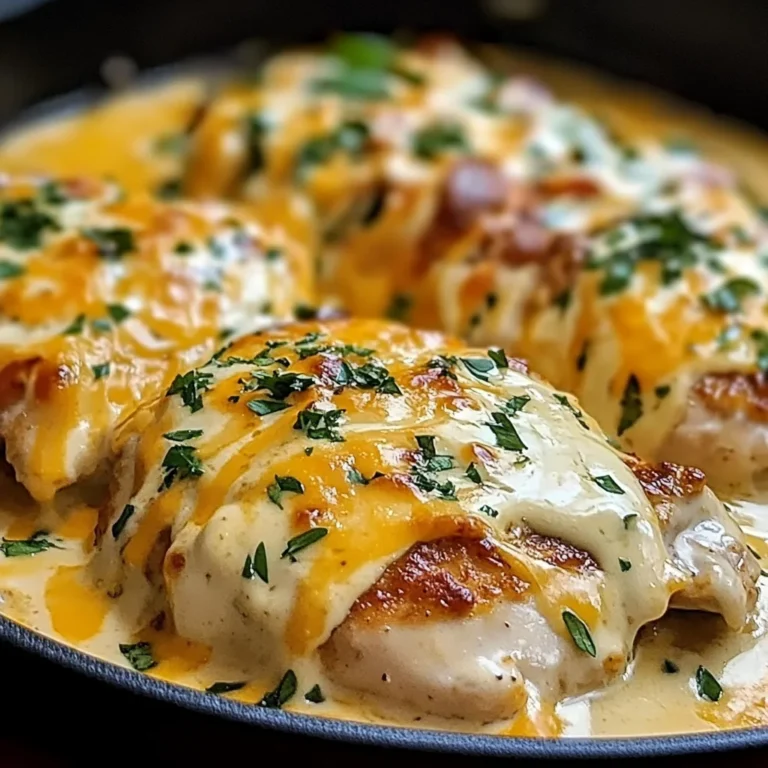Smothered Cheesy Sour Cream Chicken