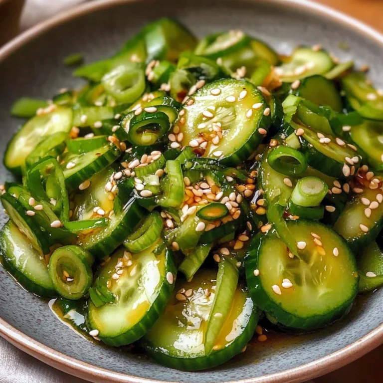 Spicy Cucumber Salad