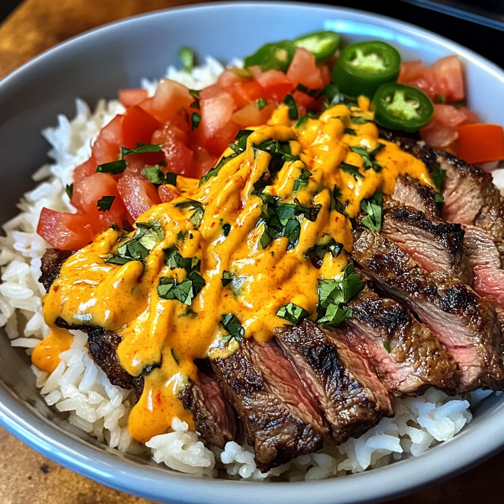 Steak Queso Rice : A Flavorful Recipe