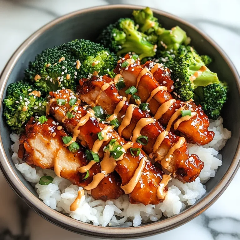 Sticky Chicken Bowls Recipe