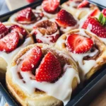 Strawberry Cheesecake Cinnabon Rolls Recipe