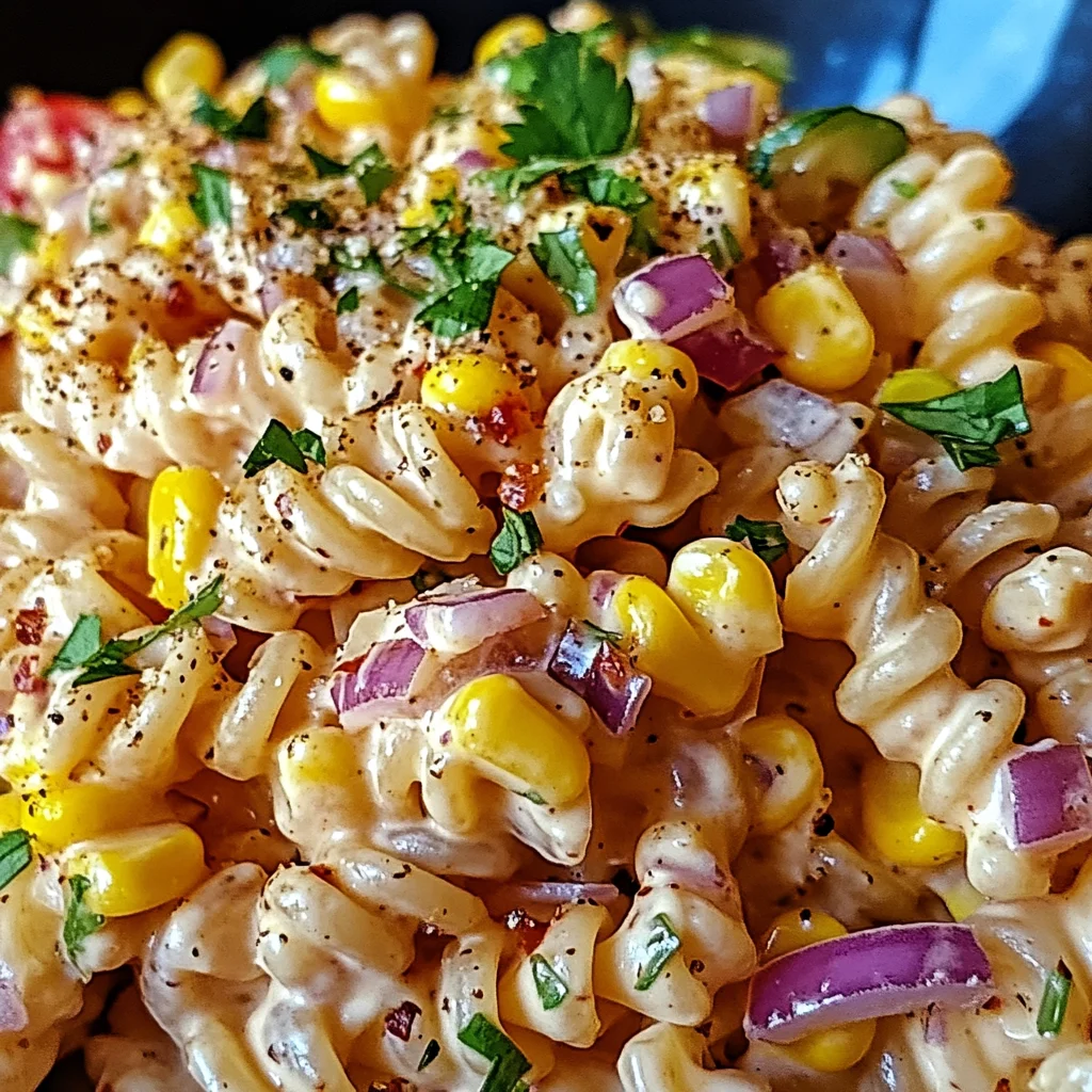 Street Corn Pasta Salad