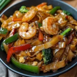 Street Style Thai Drunken Noodles