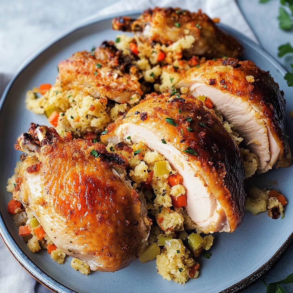 Stuffed Cornish Game Hens